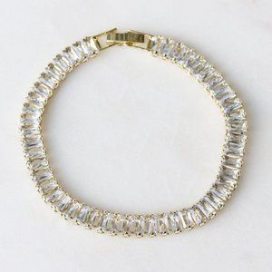 Tennis Bracelet, Gold Tennis Bracelet, Silver Bracelet, Diamond Bracelet